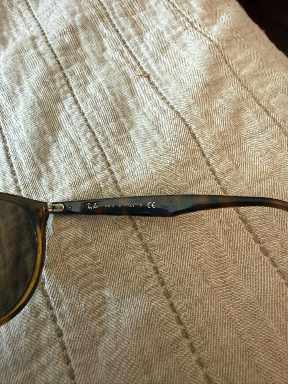 Ray-Ban RB4305 Havana Brown Polarized Sunglasses Made in Italy - Picture 5 of 7